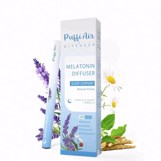 Puffiair Pure Herbal for Body Detoxification and Tongue Air Freshing,Herbal Support Pen Relaxation Diffusion Stick Solution