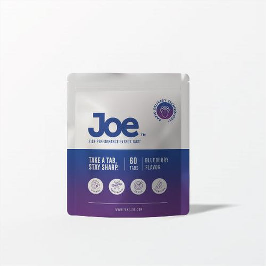Joe Energy – Instant Pocket-Sized Energy with Sublingual Caffeine, L-Theanine & Brain-Boosting Nootropics Candy